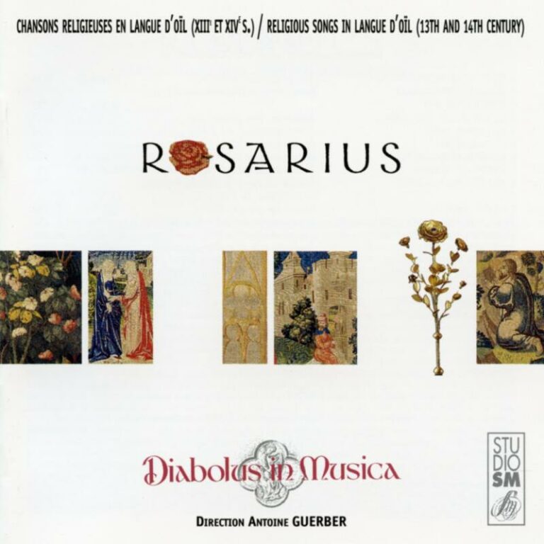 pochette du disque Rosarius